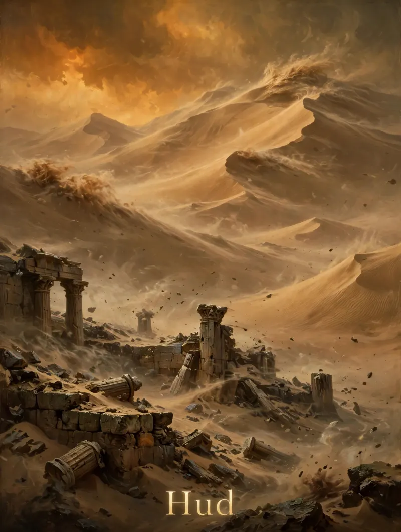 Prophet Hud story illustration